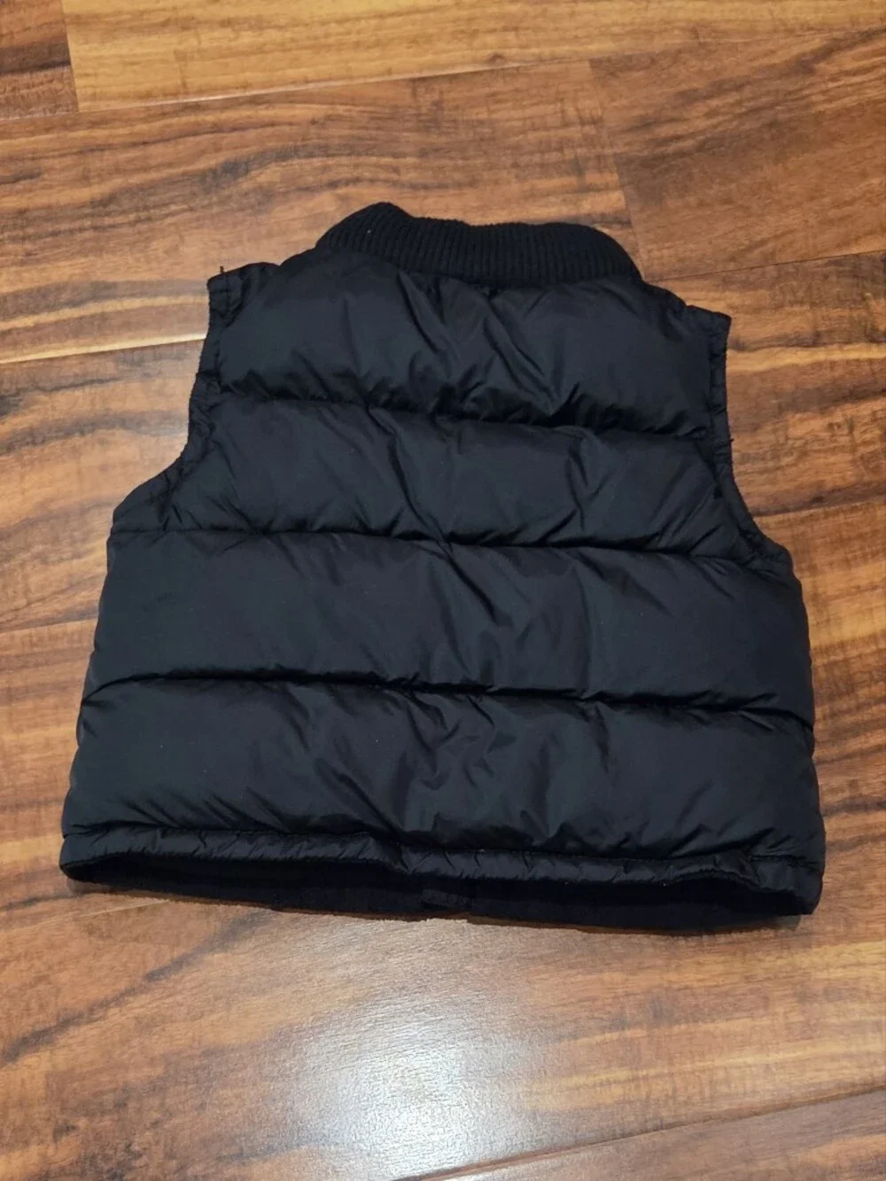 Gymboree EUC 6-12 Months Black Puffer Vest